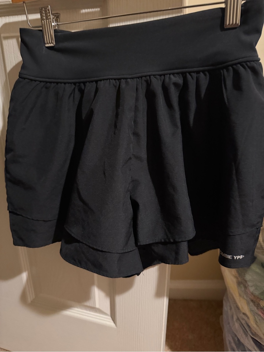abercrombie kids Black Layered Active Skort